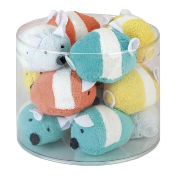 Kerbl Gatto Gioco Topo Spugna Shakin Jolly Con Filo Da Tirare 7 Cm