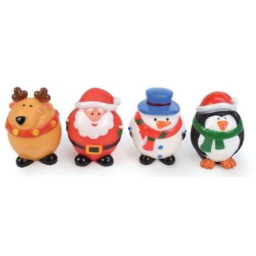 Leo Pet Xmas Cane Gioco Pupazzi Di Natale In Vinile 9X7X7 Cm