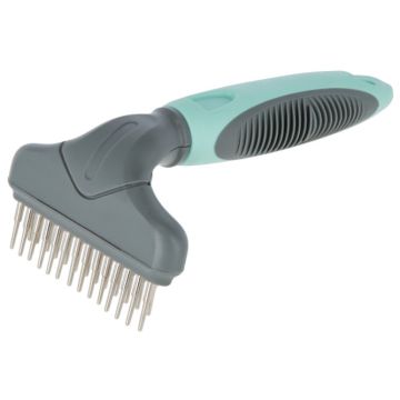Kerbl Cane Spazzola Districante A Due File 15X9 Cm