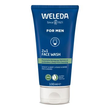 2in1 face wash gel detergente 100 ml