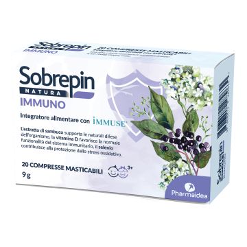 Sobrepin natura immuno 20 compresse masticabili