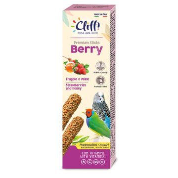 Cliffi sticks pappagallini frutti bosco e mieli berry 60 g