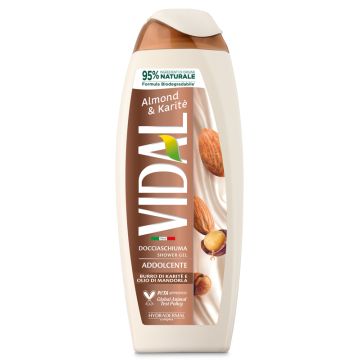 VIDAL - Almon & Karitè - Bagnodoccia Addolcente - Burro Di Karitè E Olio Di Mandorla 250 Ml
