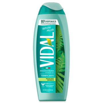 VIDAL - White Musk - Docciaschiuma tonificante Muschio bianco 250 ml