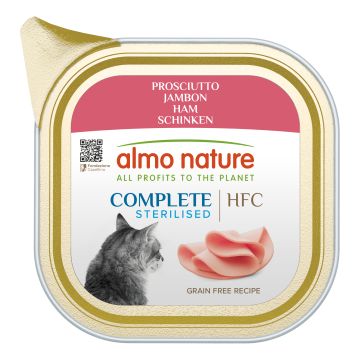 Hfc cat complete sterilizzato prosciutto 85 g