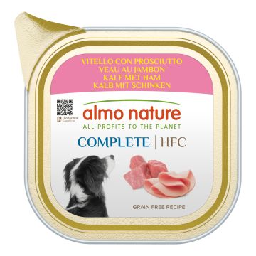 Hfc dog complete vitello prosciutto 150 g