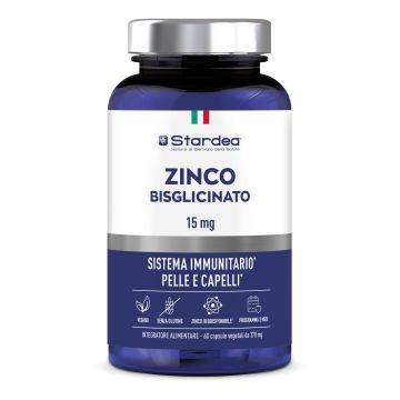Stardea zinco bisglicinato 15mg 60 capsule
