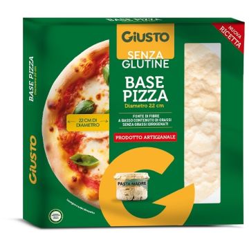 Giusto senza glutine base pizza 190 g Giusto senza glutine base pizza 190 g