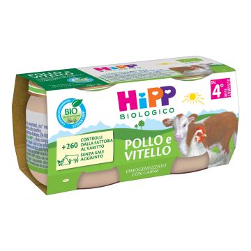 Omo hipp bio vit/pollo 2x80g
