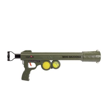 Camon Cane Gioco Lanciapalline Automatico Mini Bazooka Con 2 Palline