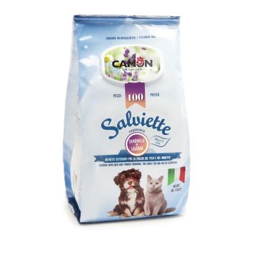 Camon Salviette Detergenti 100 Pezzi Lavanda & Camomilla