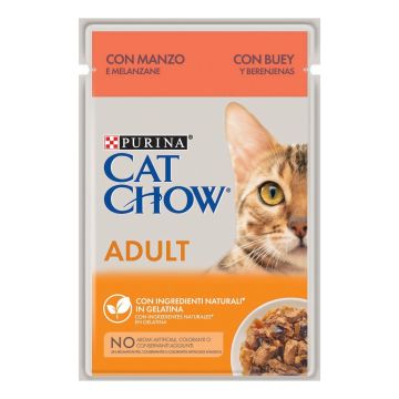 Catchow adult manzo e melanzane 85 g