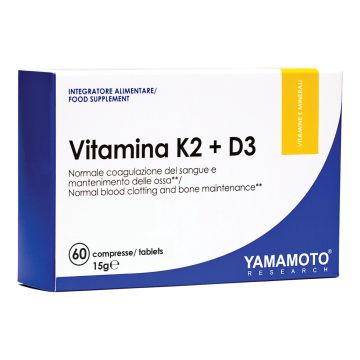 Yamamoto research vitamina k2+d3 60 compresse