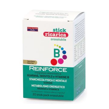 Reinforce vitamine b orosolubile ricarica 20 stick