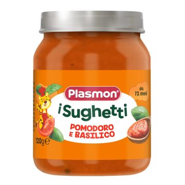 Plasmon i sughetti pomodoro e basilico 120 g
