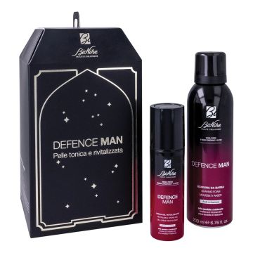Bionike Defence Man Cofanetto Regalo Schiuma da Barba 200 ml + Gel Rivitalizzante 50 ml