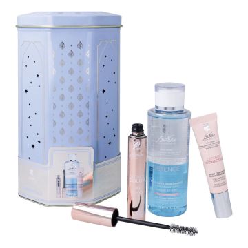 Bionike Eyes Essential Cofanetto Regalo Detergente Bifasico 150 ml + Siero Contorno Occhi 15 ml + Mascara 11 ml