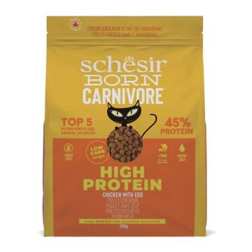 Schesir Gatto Born Carnivore Adulto Pollo & Uova 255 Gr
