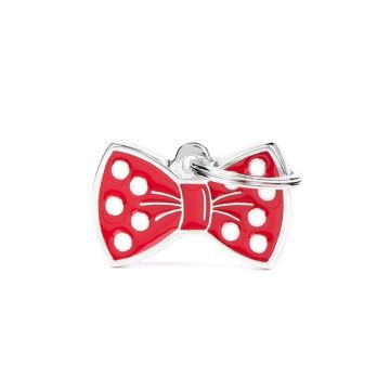My Family Medaglietta Bow Tie Red