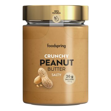Burro di arachidi crunchy & salty 300 g