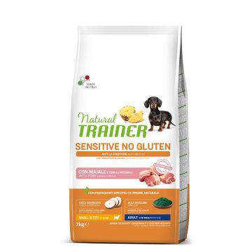 Trainer Cane Natural Sensitive Adulto Mini Maiale 7 Kg