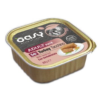 Oasy Gatto Grain Free Pate' Adulto Tacchino & Barbabietola 85 Gr