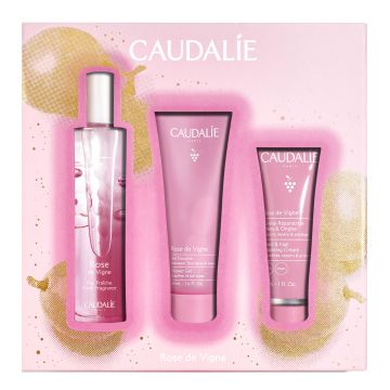 Caudalie Cofanetto Rose de Vigne Acqua Profumata 50 ml + Omaggi