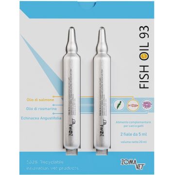 Zomavet fish oil 93 2 fiale da 5 ml