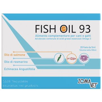 Zomavet fish oil 93 20 fiale da 5 ml
