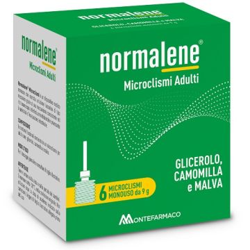 Normalene microclismi adulti rettali 6 pezzi