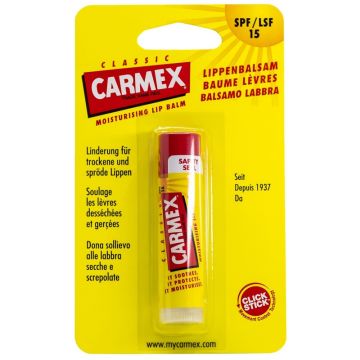 Carmex balsamo labbra classico spf15 4,25 g