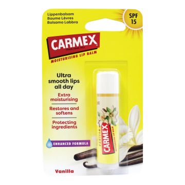 Carmex balsamo labbra vaniglia spf15 4,25 g