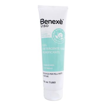 Benexe' viso gel detergente purificante 20-30anni per pelli miste e impure 150 ml