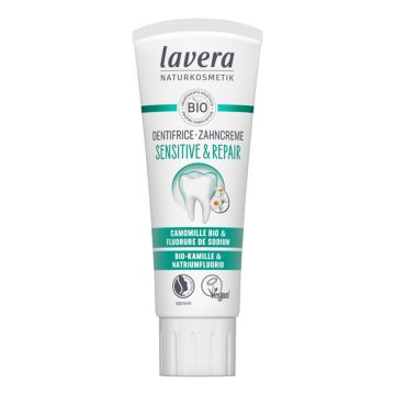 Lavera dentifricio sensitive & repair 75 ml