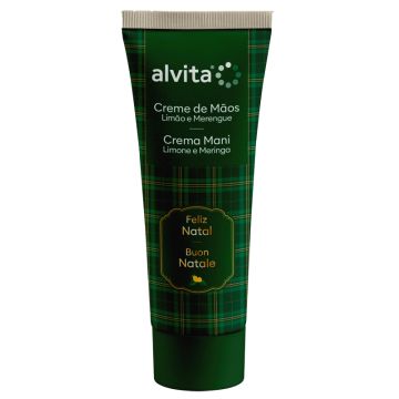 Alvita crema mani natale 2024 limone & meringa 100 ml