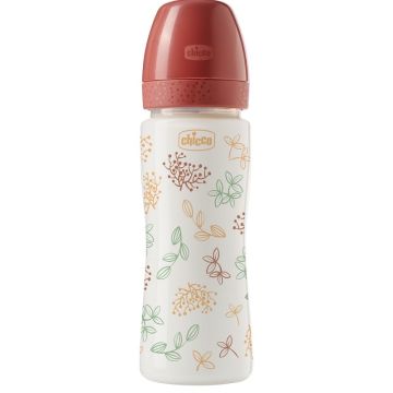 Chicco biberon perfect easy eco polipropilene da 330 ml fast silicone