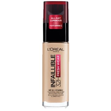 L’OREAL PARIS - Infaillible 32H Fresh Wear - Fondotinta Liquido N. 130 True Beige