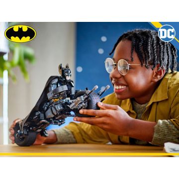 Lego super heroes dc personaggio costruibile di batman con bat-pod