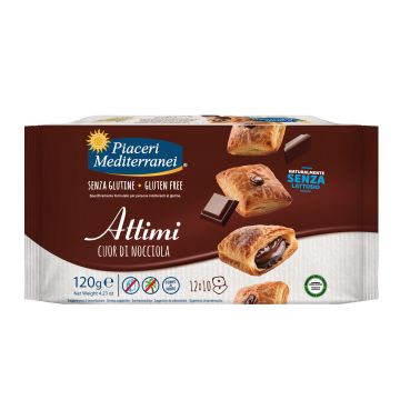 Piaceri mediterranei attimi cuor di nocciola 120 g