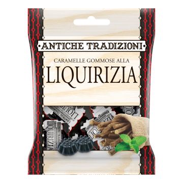 Antiche tradizioni caramelle gommose liquirizia 50 g