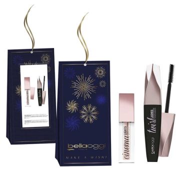 Bellaoggi make a wish mini kit cinema lights 4 + twirl lashes mascara