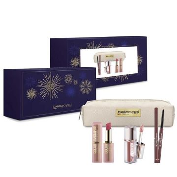 Bellaoggi make a wish pochette color magnifier 4 + gloss affair 0 + lip matic precise 2 + pochette