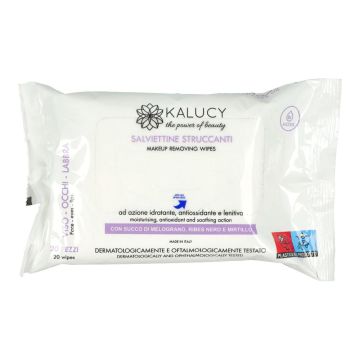 Kalucy salviette struccanti 20 pezzi