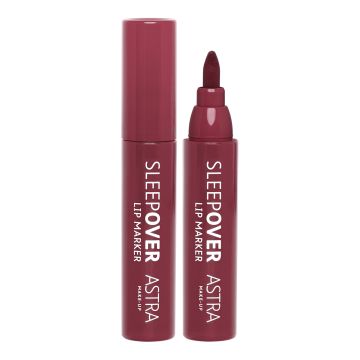 ASTRA - Sleepover Lip Marker - Pennarello Overlining Labbra N. 01 Power Nap