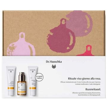 Dr hauschka kit rituale viso giorno alla rosa natale 2024