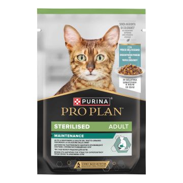 Pro plan wc nutri savour sterilised pesce dell'oceano gelatina 85 g