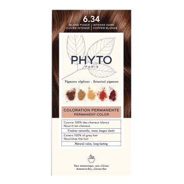 Color kit 6,34 biondo scuro ramato 1 latte 50 ml + 1 crema 50 ml + 1 maschera 12 ml