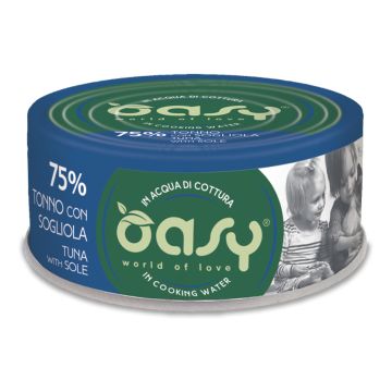 Oasy Gatto More Love In Lattina Adulto Tonno & Sogliola 70 Gr
