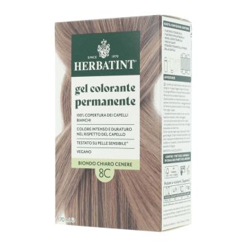 Herbatint 8c biondo chiaro cenere 170 ml