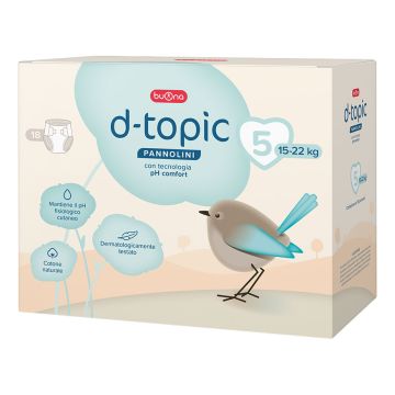 D-topic pannolini taglia 5 18 pezzi